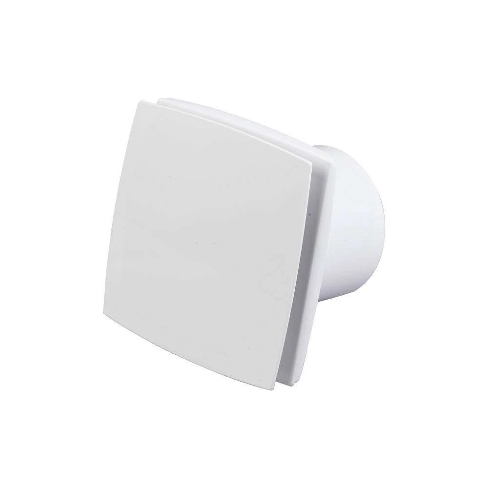 Duka EL 700 TH Fugt- Og Tidsstyret, Front I Hvid Plast Ventilator 1 Duka EL 700 TH Fugt- Og Tidsstyret, Front I Hvid Plast Ventilator