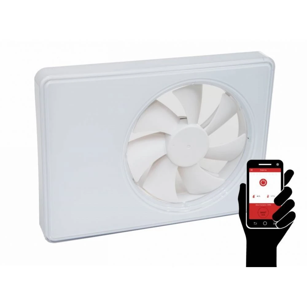 Duka Smart Fan Wifi Hvid 1 Duka Smart Fan Wifi Hvid