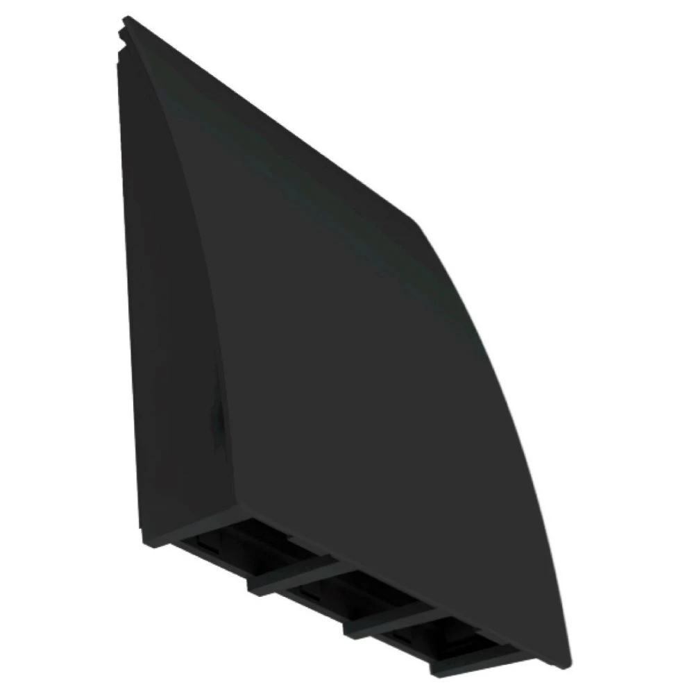 Duka Stormskærm D6 / Pro 50+ Sort Ral 9005 1 Duka Stormskærm D6 / Pro 50+ Sort Ral 9005