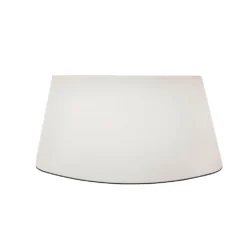 Varde Ovne A/S Glasplade Med Bue I Front Klar 850x750x6mm - SÆLGES KUN SAMMEN MED KØB AF BRÆNDEOVN