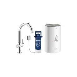 Grohe Red Ii Duo C-tudmed Rund Kedel Krom