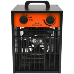 Home>it Home-it Industrivarmeblæser Med 3 Trin 400 Volt 5000 Watt