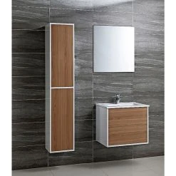 Mikelo Badsæt Liege Badsæt Trælook 60x46x46cm