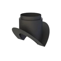 Morsø Jernstøberi A/S Morsø Ø120 Hjørne Murbøsning Udv. - Sort (ny) - 62122921