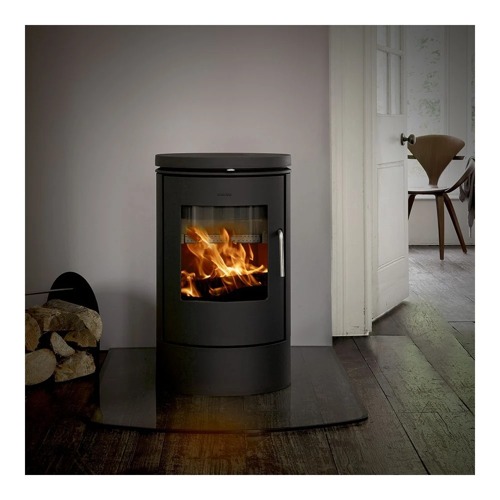 Morsø Jernstøberi A/S Morsø 6140 N-EN - Ø120 Røgtud - Sort Malet Brændeovn 3 Morsø Jernstøberi A/S Morsø 6140 N-EN - Ø120 Røgtud - Sort Malet Brændeovn - Billede 3