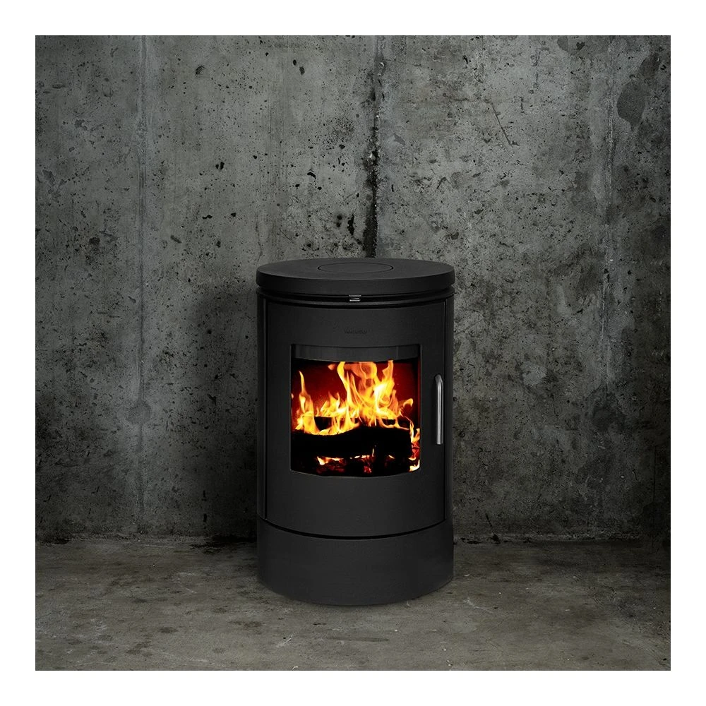 Morsø Jernstøberi A/S Morsø 6140 N-EN - Ø120 Røgtud - Sort Malet Brændeovn 4 Morsø Jernstøberi A/S Morsø 6140 N-EN - Ø120 Røgtud - Sort Malet Brændeovn - Billede 4