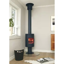 Morsø Jernstøberi A/S Morsø Brændeovn 6148 Sort På Pedistal Sort