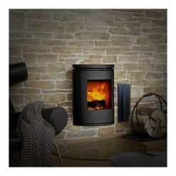 Morsø Jernstøberi A/S Morsø Brændeovn 6170 Sort Væghængt Sort -Homeshop salg morso braendeovn 6170 sort vaeghaengt sort 2