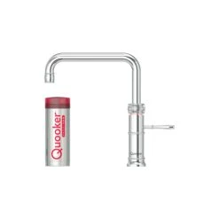Quooker Classic Fusion Square 3i1 Kogende Vandhane M/PRO3-VAQE - Krom