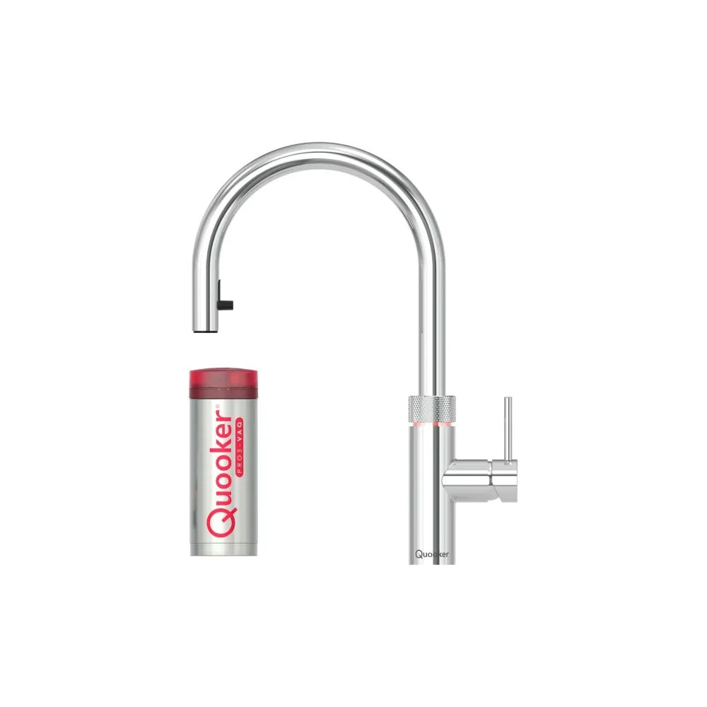 Quooker Flex Sæt M. Pro3 VAQ. B 3 L. - Rustfrit Stål 1 Quooker Flex Sæt M. Pro3 VAQ. B 3 L. - Rustfrit Stål