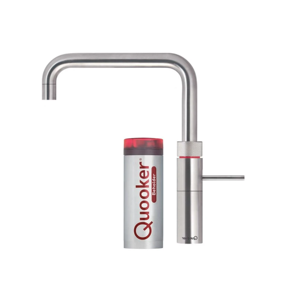 Quooker Fusion Square Kogende Vandhane Rustfrit Stål M/Pro3-VAQ 1 Quooker Fusion Square Kogende Vandhane Rustfrit Stål M/Pro3-VAQ