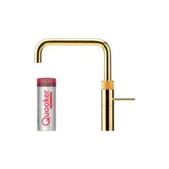 Quooker Fusion Square Sæt M. Pro3 VAQ B 3 L. - Messing