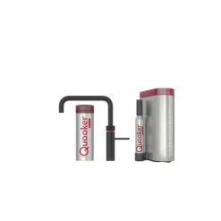 Quooker Fusion Square Sæt M.3l Black Inkl. Pro3 & Cube Beholder