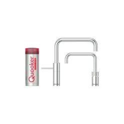 Quooker Nordic Square Twintaps Sæt M. Pro3 VAQ B 3 L. - Krom