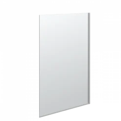 Scanbad MATCH Fast Væg H:197,5x97-99 Cm Satin/klar Satin -Homeshop salg scanbad match fast vaeg h1975x97 99 cm satinklar satin 2