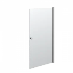 Scanbad MATCH Svingdør H:200x97-99 Cm Satin/klar Satin