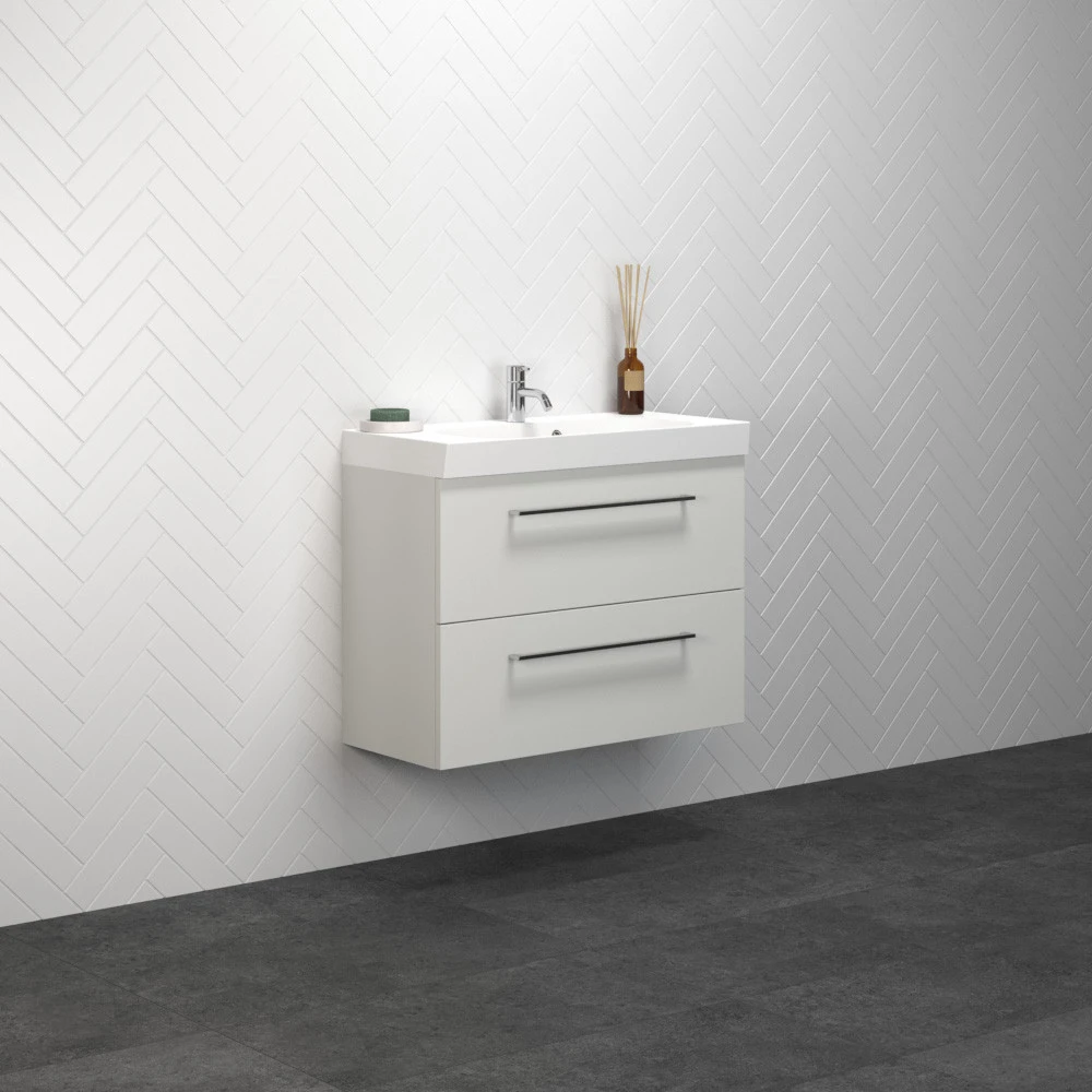 Scanbad MULTO MØBELPAKKER 50 Cm Multo M/låge Inkl. Vask UNO Hvid Mat 26 Scanbad MULTO MØBELPAKKER 50 Cm Multo M/låge Inkl. Vask UNO Hvid Mat - Billede 26