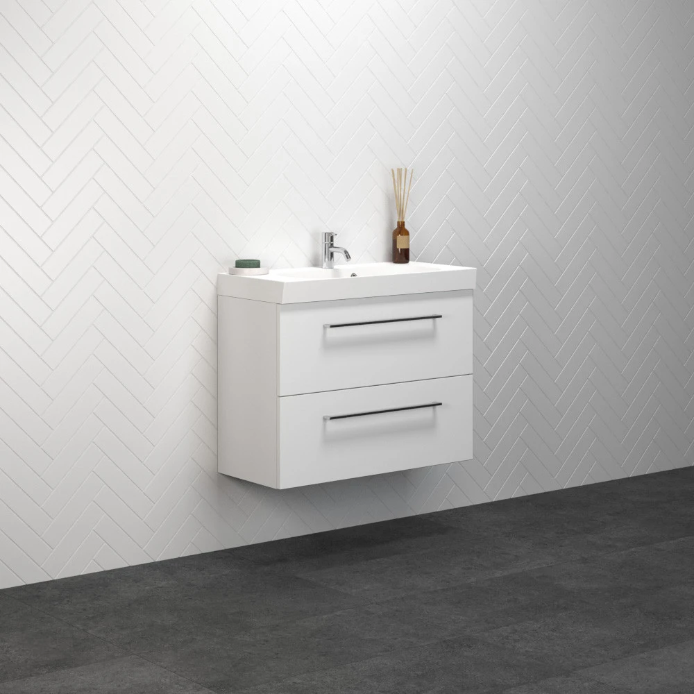 Scanbad MULTO MØBELPAKKER 50 Cm Multo M/låge Inkl. Vask UNO Hvid Mat 30 Scanbad MULTO MØBELPAKKER 50 Cm Multo M/låge Inkl. Vask UNO Hvid Mat - Billede 30