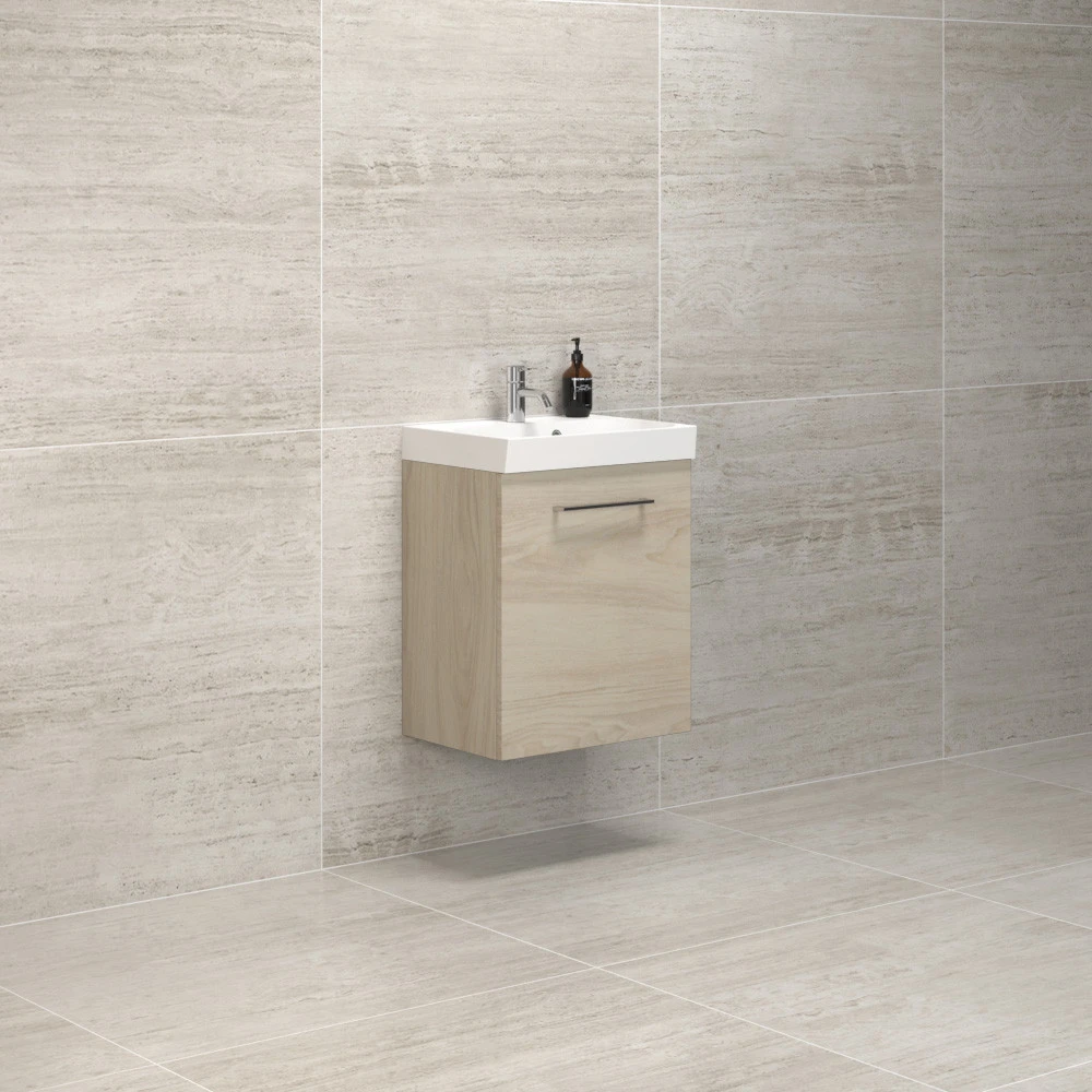 Scanbad MULTO MØBELPAKKER 50 Cm Multo M/låge Inkl. Vask UNO Hvid Mat 4 Scanbad MULTO MØBELPAKKER 50 Cm Multo M/låge Inkl. Vask UNO Hvid Mat - Billede 4