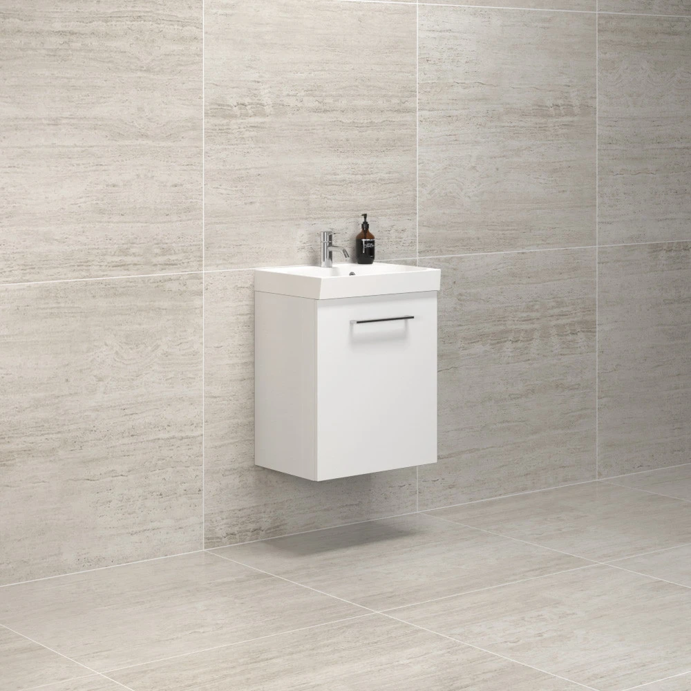 Scanbad MULTO MØBELPAKKER 50 Cm Multo M/låge Inkl. Vask UNO Hvid Mat 5 Scanbad MULTO MØBELPAKKER 50 Cm Multo M/låge Inkl. Vask UNO Hvid Mat - Billede 5