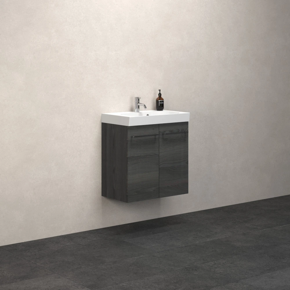 Scanbad MULTO MØBELPAKKER 50 Cm Multo M/låge Inkl. Vask UNO Hvid Mat 7 Scanbad MULTO MØBELPAKKER 50 Cm Multo M/låge Inkl. Vask UNO Hvid Mat - Billede 7