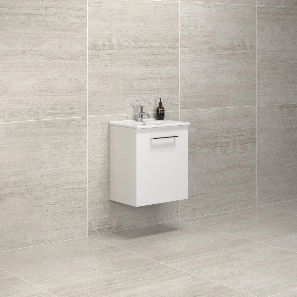 Scanbad MULTO MØBELPAKKER 51 Cm Multo M/låge Inkl. Vask Amber Mini Hvid Mat 5 Scanbad MULTO MØBELPAKKER 51 Cm Multo M/låge Inkl. Vask Amber Mini Hvid Mat - Billede 5