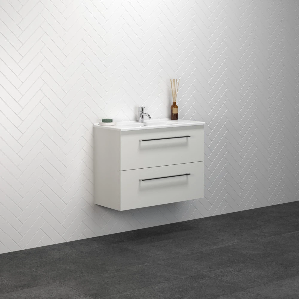 Scanbad MULTO MØBELPAKKER 51 Cm Multo M/skuffer Inkl. Vask AmberMini Hvid Mat 11 Scanbad MULTO MØBELPAKKER 51 Cm Multo M/skuffer Inkl. Vask AmberMini Hvid Mat - Billede 11