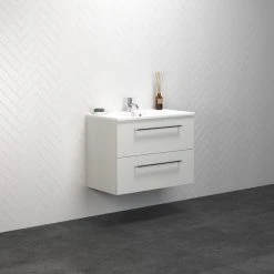 Scanbad MULTO MØBELPAKKER 60 Cm Multo M/låger Inkl. Vask MIKADO Hvid Mat -Homeshop salg scanbad multo mbelpakker 60 cm multo mlager inkl vask mikado hvid mat 15