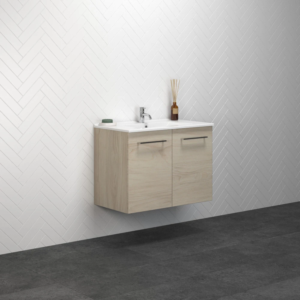 Scanbad MULTO MØBELPAKKER 61 Cm Multo M/låger Inkl. Vask Amber Hvid Mat 9 Scanbad MULTO MØBELPAKKER 61 Cm Multo M/låger Inkl. Vask Amber Hvid Mat - Billede 9