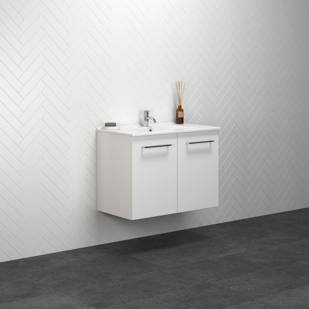 Scanbad MULTO MØBELPAKKER 61 Cm Multo M/låger Inkl. Vask Amber Hvid Mat 10 Scanbad MULTO MØBELPAKKER 61 Cm Multo M/låger Inkl. Vask Amber Hvid Mat - Billede 10