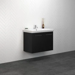 Scanbad MULTO MØBELPAKKER 85 Cm Multo M/låger Inkl. Vask LOTTO XL Hvid Mat -Homeshop salg scanbad multo mbelpakker 85 cm multo mlager inkl vask lotto xl hvid mat 1