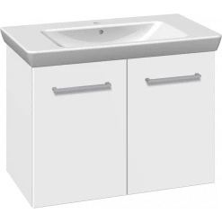 Scanbad MULTO MØBELPAKKER 85 Cm Multo M/låger Inkl. Vask LOTTO XL Hvid Mat