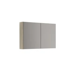 Scanbad MULTO Spejlskab Select U/lamper M/2 Låger 64x100 Cm Hvid Mat -Homeshop salg scanbad multo spejlskab select ulamper m2 lager 64x100 cm hvid mat 3