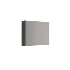 Scanbad MULTO Spejlskab Select U/lamper M/2 Låger 64x60 Cm Hvid Mat -Homeshop salg scanbad multo spejlskab select ulamper m2 lager 64x60 cm hvid mat 6