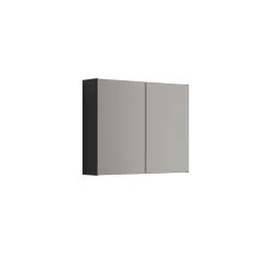 Scanbad MULTO Spejlskab Select U/lamper M/2 Låger 64x60 Cm Hvid Mat -Homeshop salg scanbad multo spejlskab select ulamper m2 lager 64x60 cm hvid mat 7