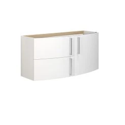 Scanbad MULTO Vaskeskab Limbo M/1 Låge Og 2 Skuffer, 57,6x80x46,7 Cm Hvid Højglans -Homeshop salg scanbad multo vaskeskab limbo m1 lage og 2 skuffer 576x80x467 cm hvid hjglans 2