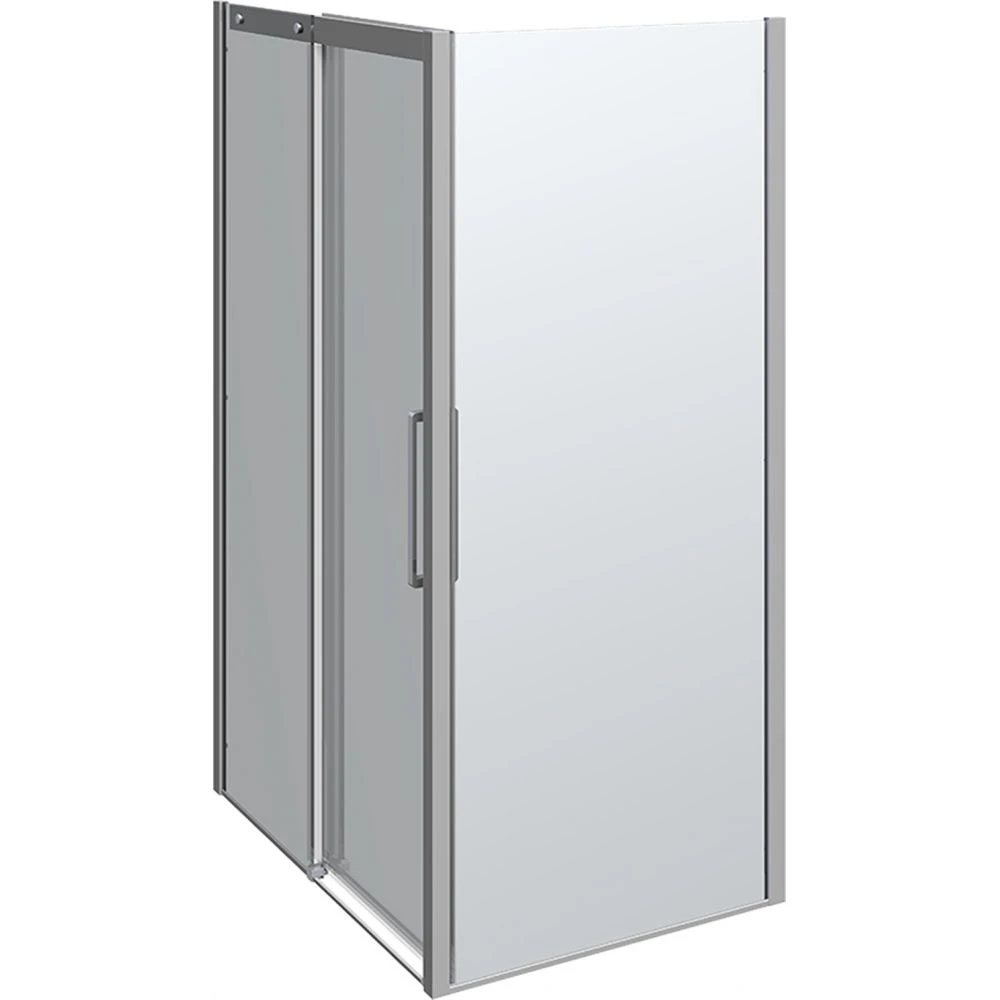 Scanbad Skydedør M/1 Sidepanel Classic 1200*900mm Krom/klar 1 Scanbad Skydedør M/1 Sidepanel Classic 1200*900mm Krom/klar