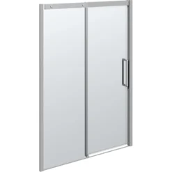 Scanbad Skydedør Sæt 1400 Mm Classic Krom/klar