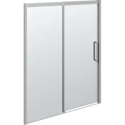 Scanbad Skydedør Sæt 1600mm Classic Krom/klar