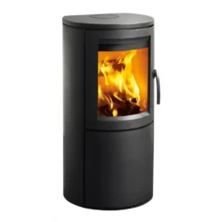 Varde Ovne A/S Varde Aura 1 Stål Sort Brændeovn