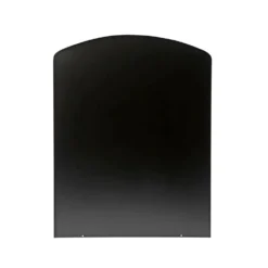 Varde Ovne A/S Varde Stålgulvplade Afrundet Front Sort 85x110cm- SÆLGES KUN SAMMEN MED KØB AF BRÆNDEOVN