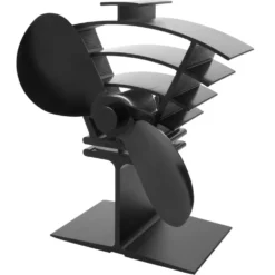 Varde Ovne A/S Varde Ventilator Brændeovn Ventum Ii Sort